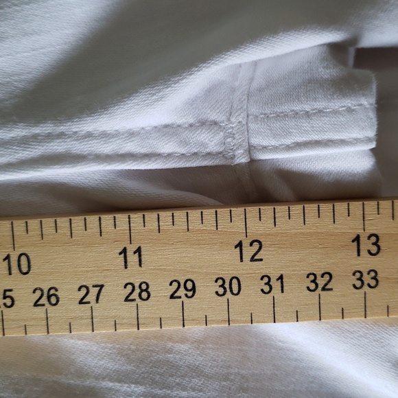 Madewell 10" High-Rise Skinny Jeans Women 31 White Stretchy Classic Minimalist - Picture 14 of 15